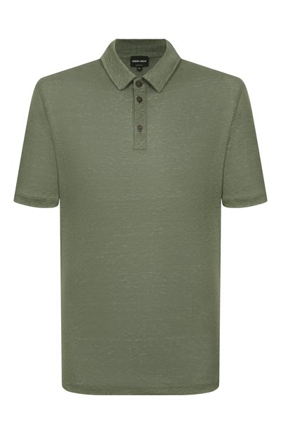 Мужское льняное поло GIORGIO ARMANI, арт. 3RSF80/SJJMZ