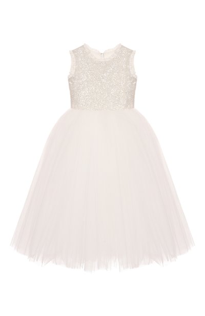 Платье new louise SASHA KIM молочного цвета по цене 52900 руб., арт. УТ-00001695/1, фото 2 Платье new louise SASHA KIM, арт. УТ-00001695/1, фото 2