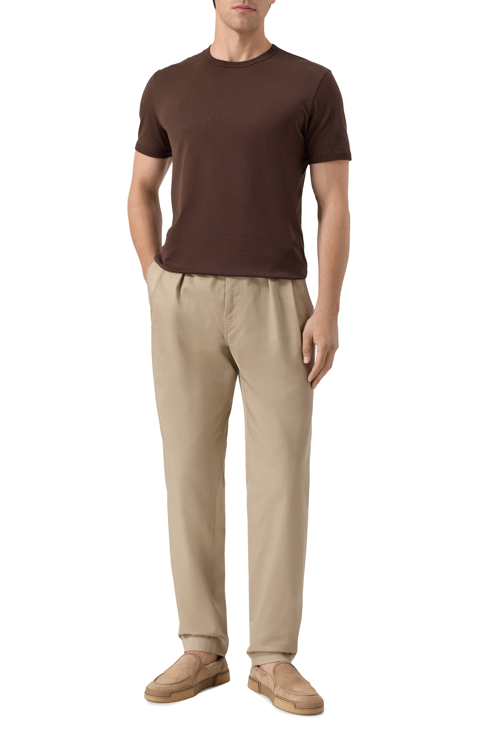 Замшевые слипоны DOLCE & GABBANA, арт. A50732/AT441, фото 2