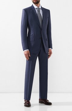 Мужская хлопковая сорочка ZEGNA светло-голубого цвета, арт. 601033/9MS0BA | Фото 2 (Манжеты: На пуговицах; Рукава: Длинные; Воротник: Акула; Длина (для топов): Стандартные; Материал сплава: Проставлено, Проверено; Материал внешний: Хлопок; Случай: Формальный; Статус проверки: Проверено, Проверена категория; Принт: Однотонные; Мужское Кросс-КТ: Сорочка-одежда; Драгоценные камни: Проставлено)