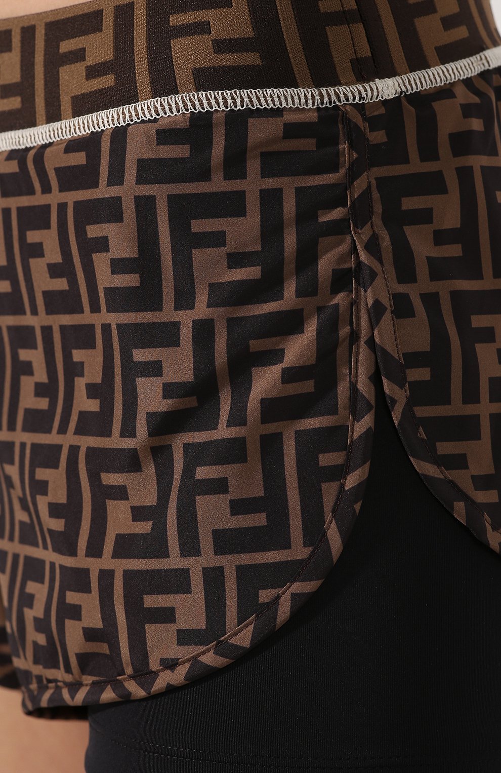 Шорты FENDI черного цвета по цене 23900 руб., арт. FAB141 A6J5, фото 5 Шорты FENDI, арт. FAB141 A6J5, фото 5