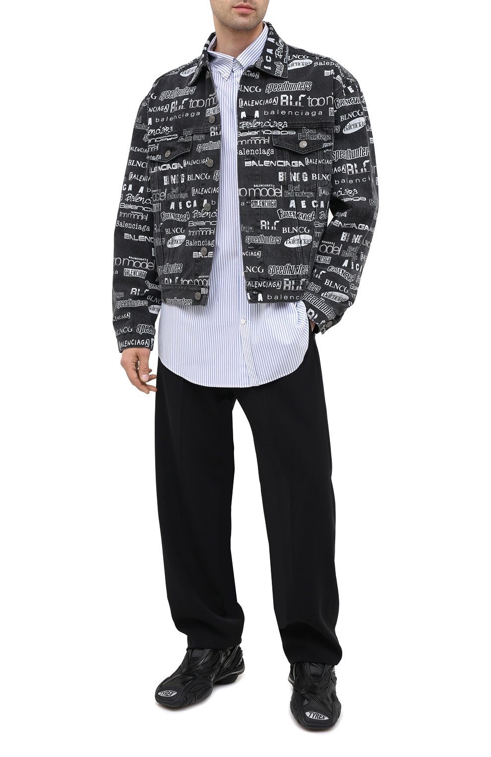 Джинсовая куртка BALENCIAGA, арт. 620731/TEW35, фото 2