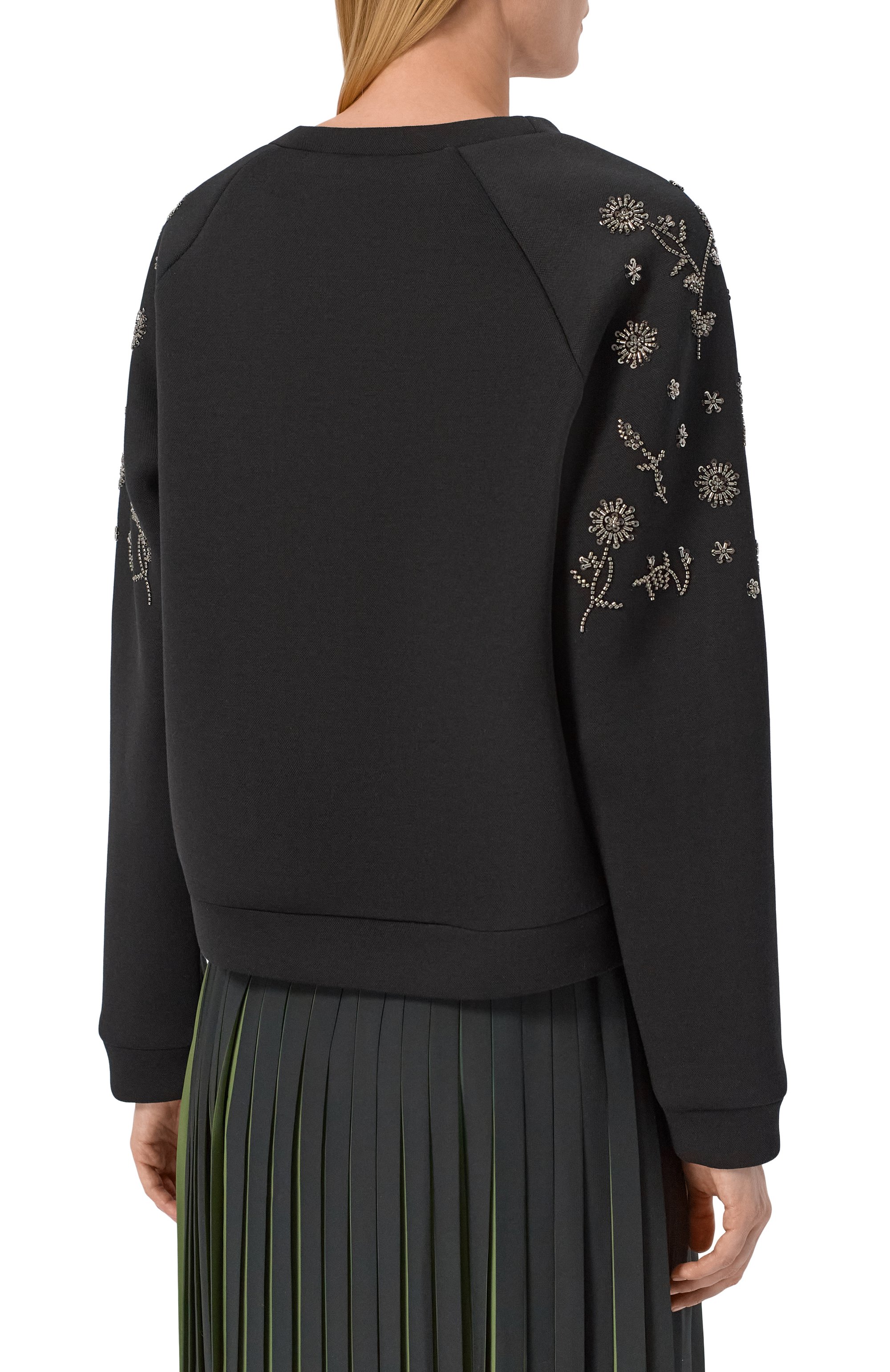 Свитшот с отделкой бисером WEEKEND MAX MARA, арт. WKDTEMA, фото 4