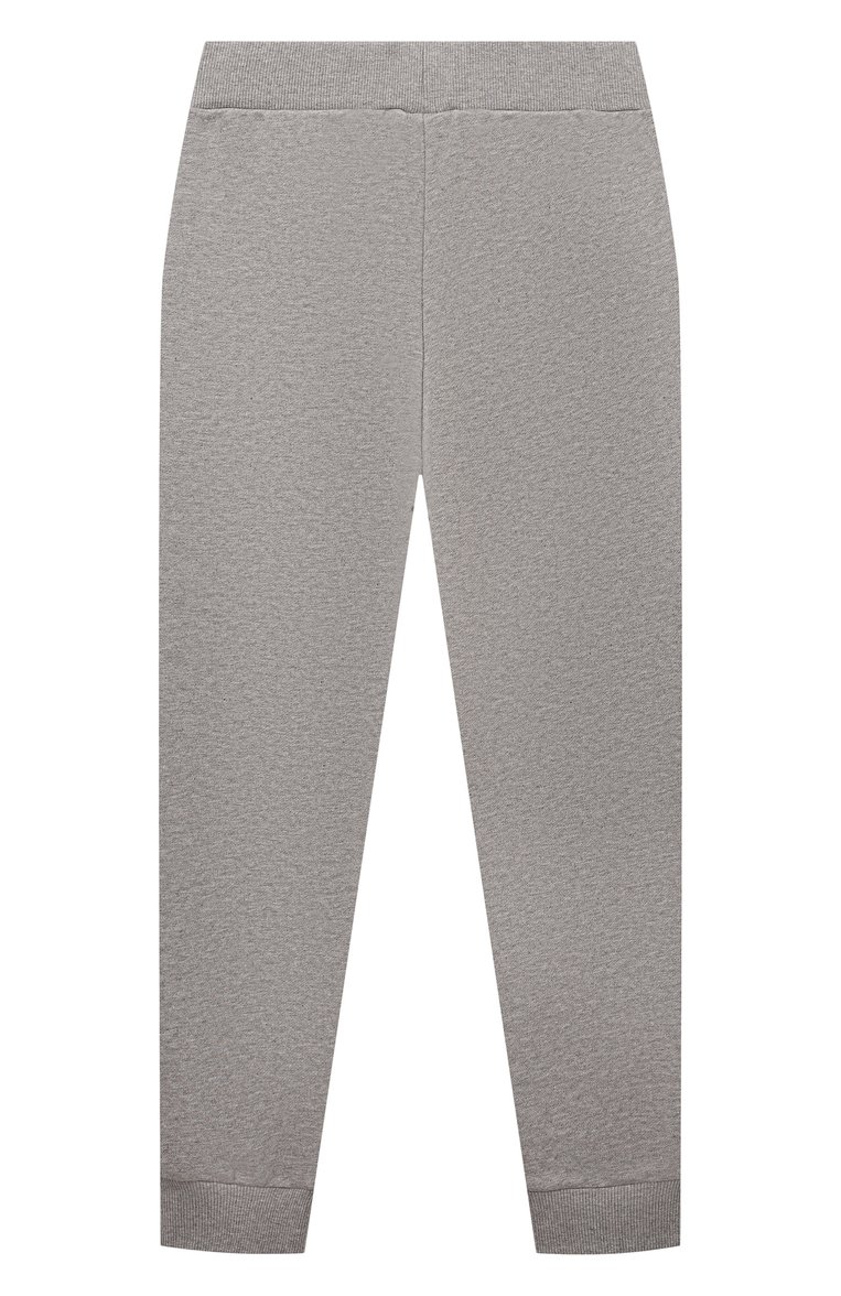 Детские хлопковые джоггеры BALMAIN серого цвета, арт. BV6P40 | Фото 2 (Нос: Не проставлено; Материал внешний: Хлопок; Мальчики Кросс-КТ: Джоггеры-одежда; Ростовка одежда: 6 лет | 116 см, 8 лет | 128 см, 10 - 11 лет | 140 - 146см, 12 лет | 152 см, 13 - 15 лет | 158 см, 16 лет | 164 см)