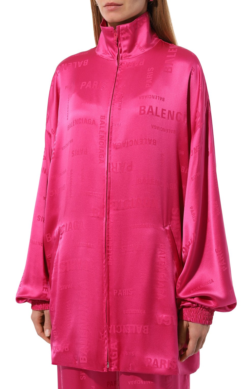 Шелковая куртка BALENCIAGA, арт. 773534/TPN03, фото 3