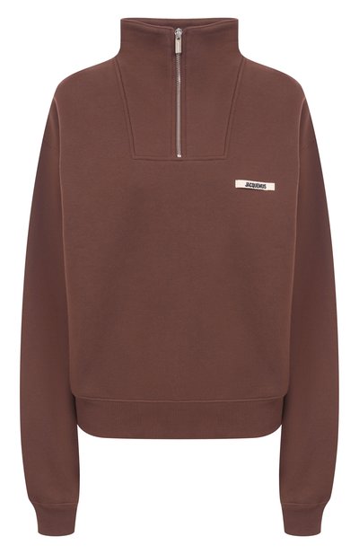 Женский хлопковый свитшот JACQUEMUS, арт. 25HSSW00210/AJ00174