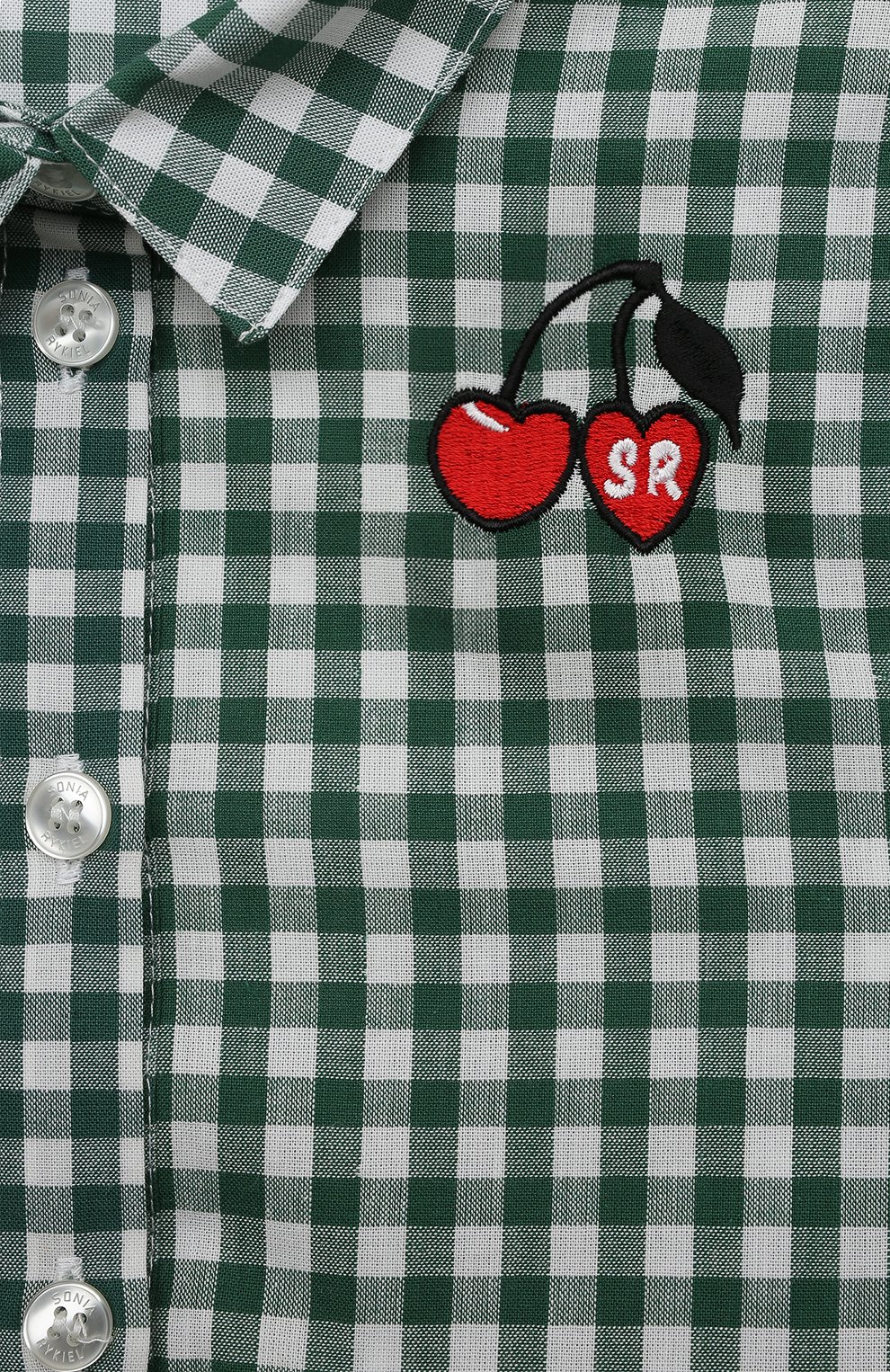 Хлопковая рубашка SONIA RYKIEL ENFANT, арт. 22S1SH01, фото 3