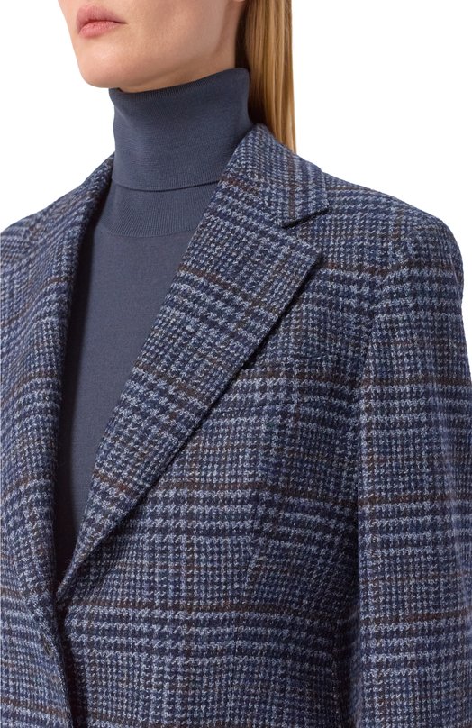 Шерстяной жакет MVST SDG200/S0732908 Синий  SDG200/S0732908 Фото 5