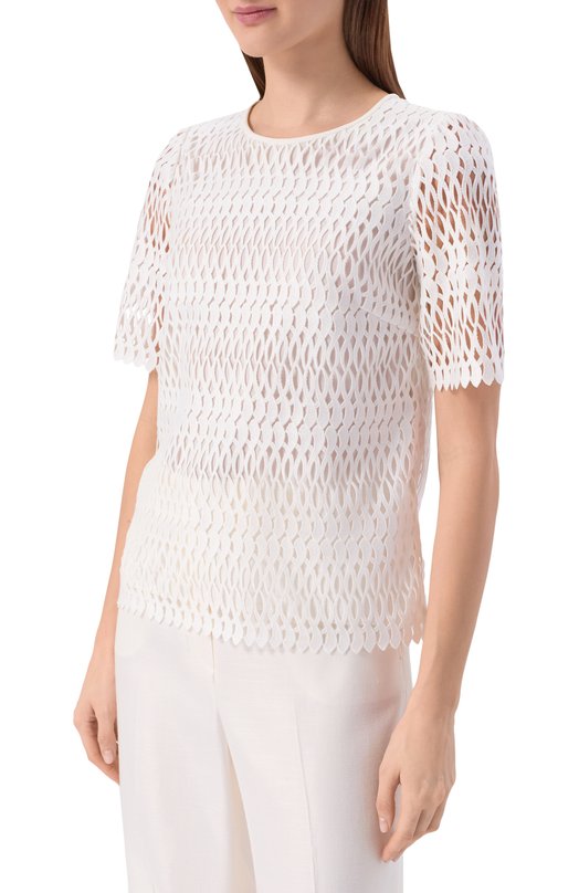 Топ MVST M26.2PW.B029/F130 JUMB0 RICAMI Белый  M26.2PW.B029/F130 JUMB0 RICAMI Фото 3