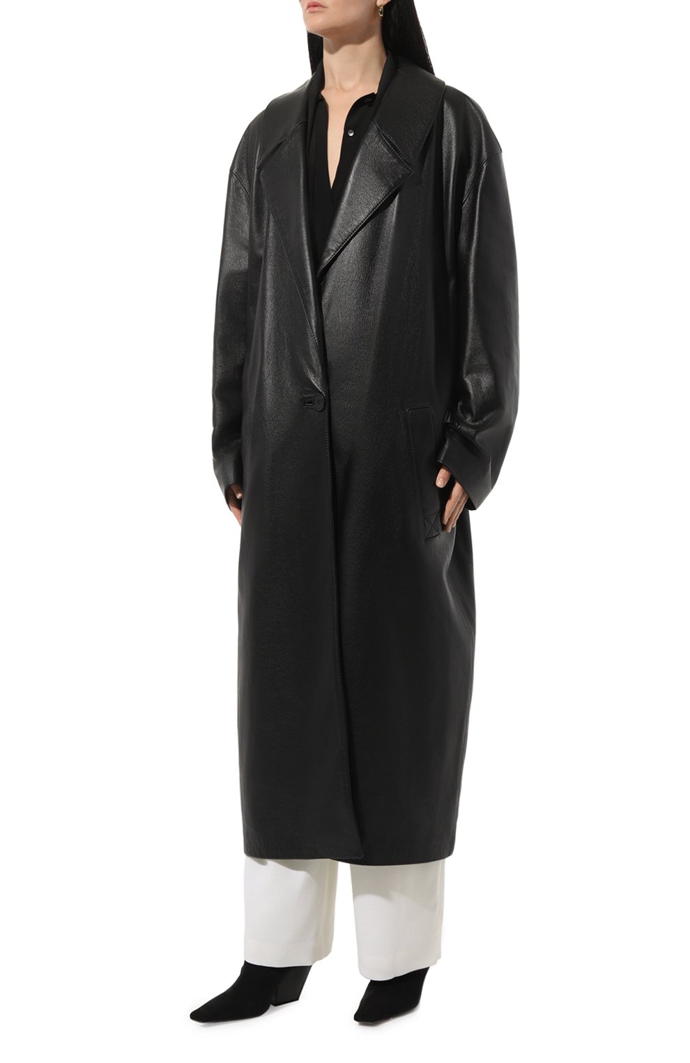 Кожаный плащ LOOM BY RODINA, арт. LBR-RA02, фото 3