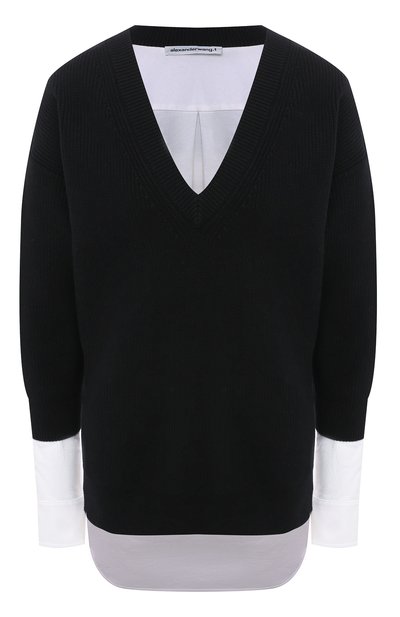 Женский хлопковый пуловер ALEXANDERWANG.T, арт. 4KC1211008