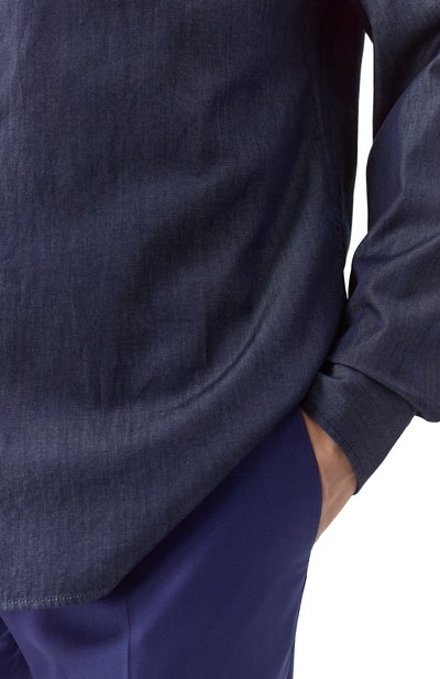 Хлопковая рубашка GIORGIO ARMANI, арт. GM001509/AF15417, фото 5