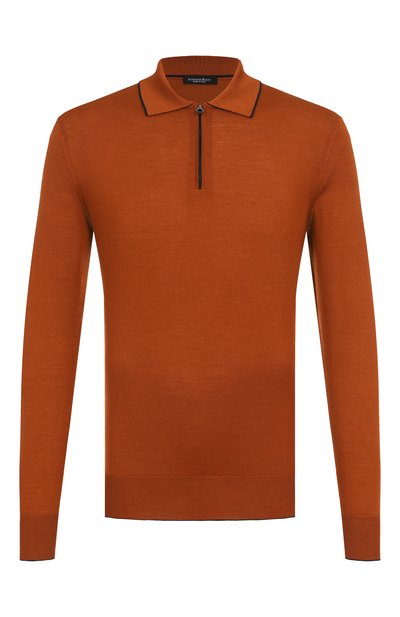 Мужская поло из шерсти и шелка STEFANO RICCI, арт. KE08004P30/E25374