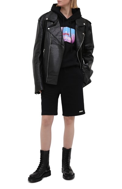 Хлопковое худи MSGM, арт. 3045MDM06 217299, фото 2