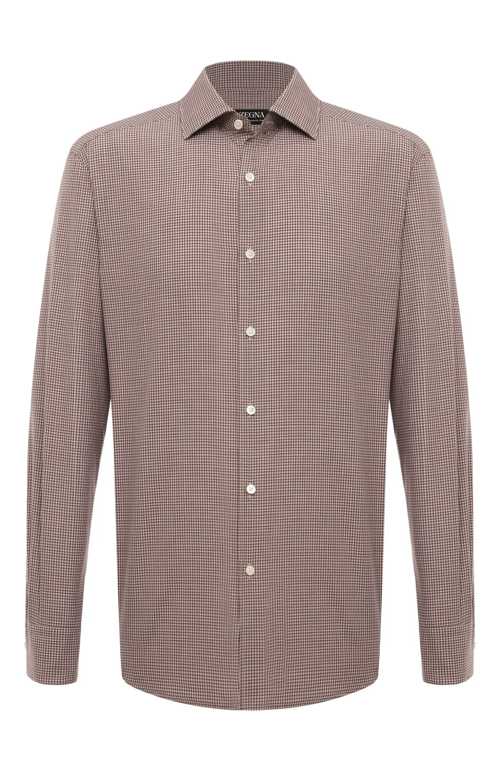 Хлопковая рубашка ZEGNA, арт. UCX01A6/SRF5, фото 1