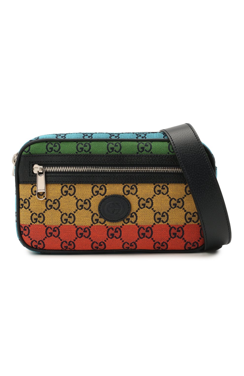 Текстильная поясная сумка gg multicolor GUCCI, арт. 658657/2U1BN, фото 5