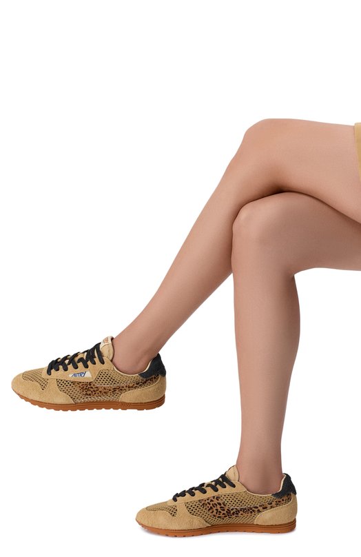 Комбинированные кроссовки Windspin Autry A1UNWSLWKP01 Бежевый  A1UNWSLWKP01 Фото 2