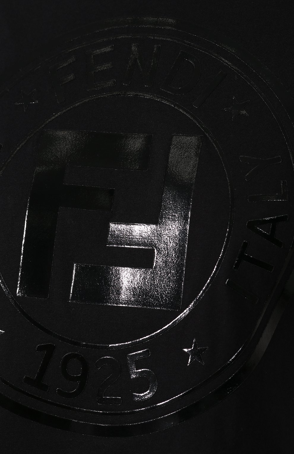 Хлопковая футболка FENDI, арт. FAF073 A8WI, фото 5