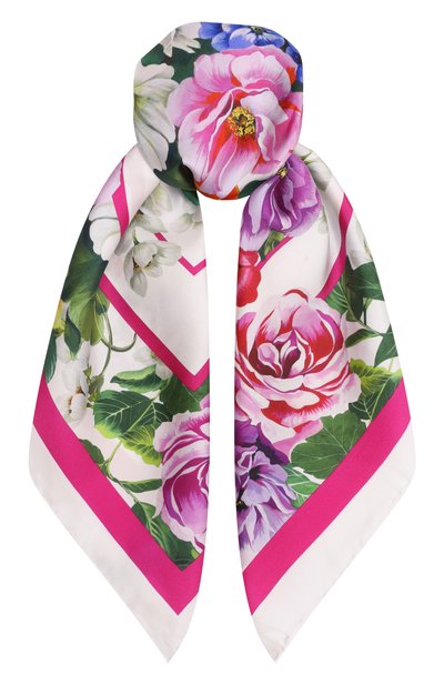 Шелковый платок DOLCE & GABBANA, арт. FN092R/GDCWC, фото 1