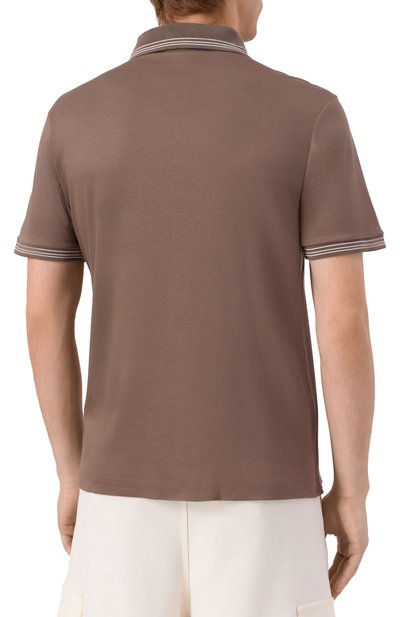 Поло PAUL&SHARK темно-бежевого цвета по цене 41400 руб., арт. 15311707, фото 4 Поло PAUL&SHARK, арт. 15311707, фото 4