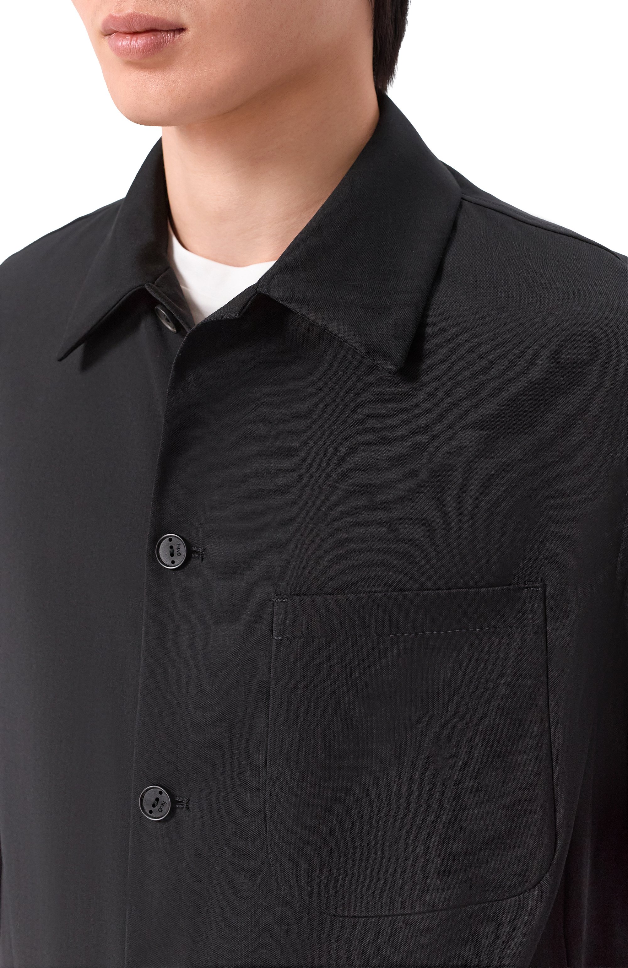 Шерстяная рубашка HEVO, арт. BARISS/L755, фото 5