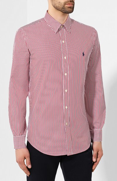 Хлопковая рубашка POLO RALPH LAUREN, арт. 710737097/4034A, фото 3