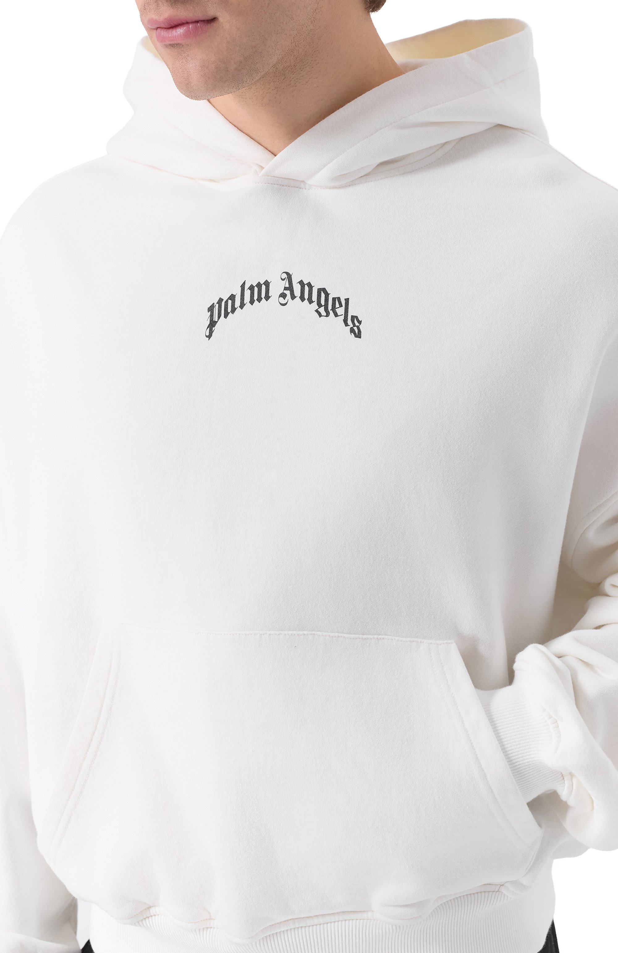 Хлопковое худи PALM ANGELS, арт. PMBB17EF25FLE004, фото 5
