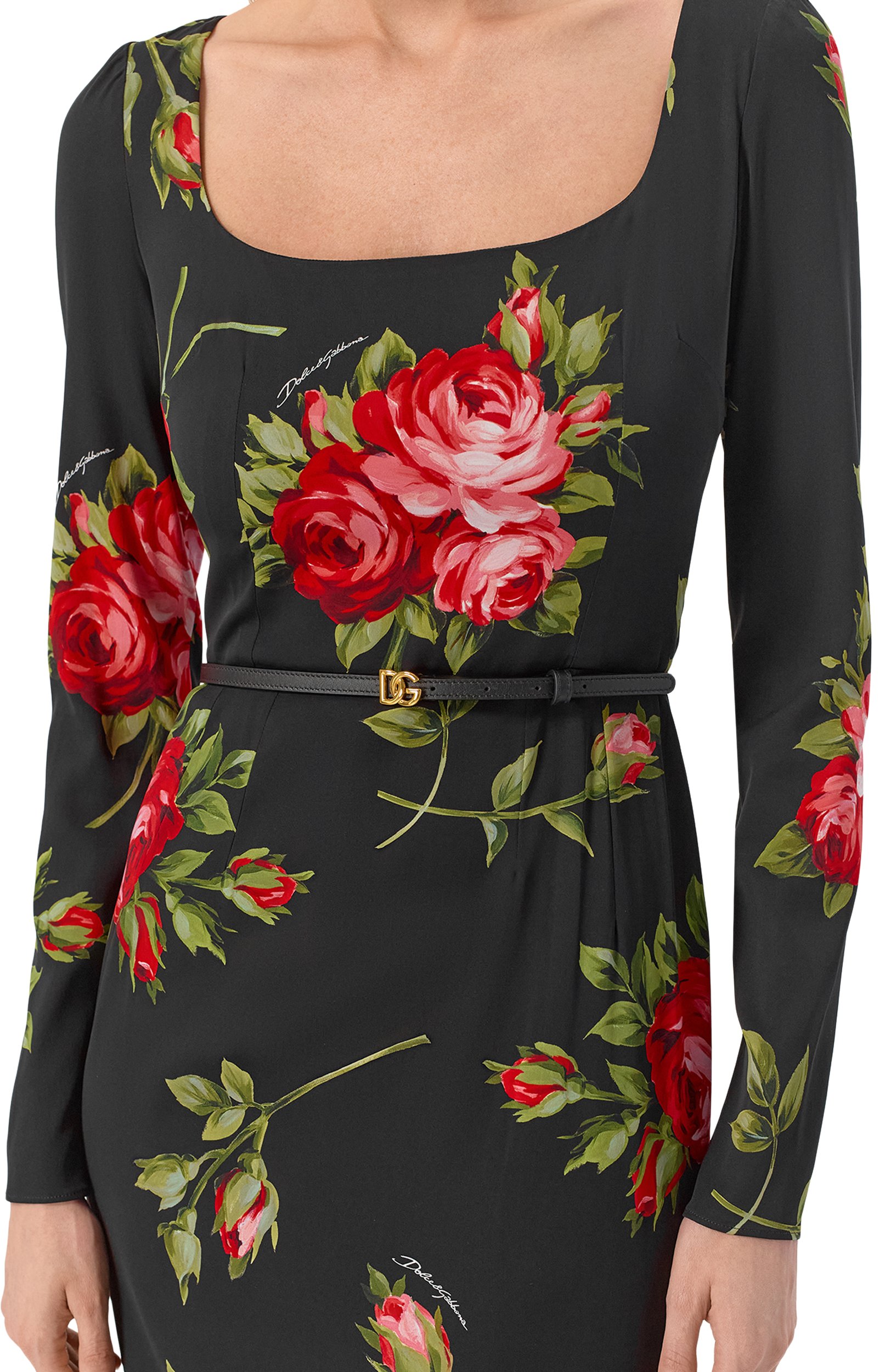 Кожаный ремень DOLCE & GABBANA, арт. BE1588/AK274, фото 2
