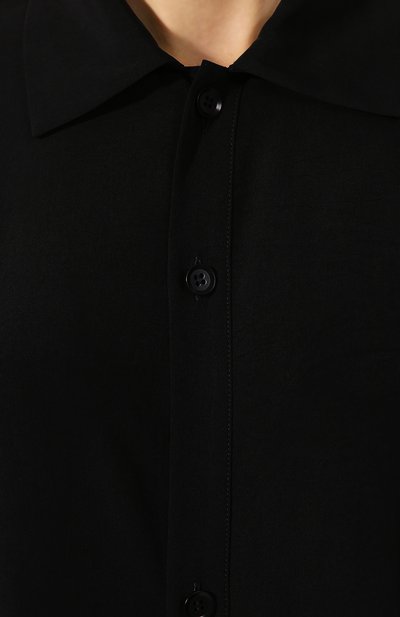 Платье YOHJI YAMAMOTO черного цвета по цене 56250 руб., арт. YJ-D03-500, фото 5 Платье YOHJI YAMAMOTO, арт. YJ-D03-500, фото 5