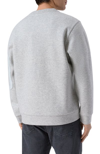 Свитшот из шерсти и кашемира MVST светло-серого цвета по цене 138500 руб., арт. M25.1PM.H002/15951, фото 4 Свитшот из шерсти и кашемира MVST, арт. M25.1PM.H002/15951, фото 4