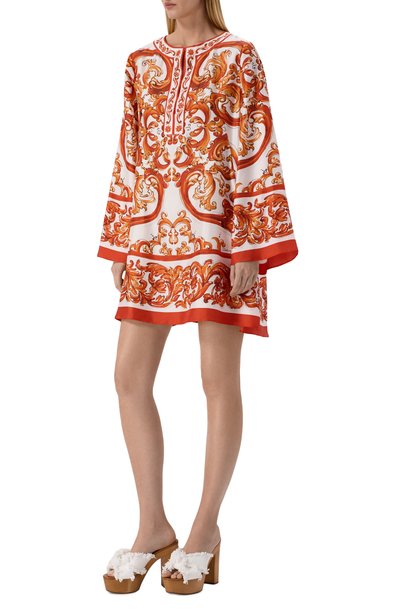 Текстильные мюли keira 130 DOLCE & GABBANA, арт. CZ0325/AM441, фото 3