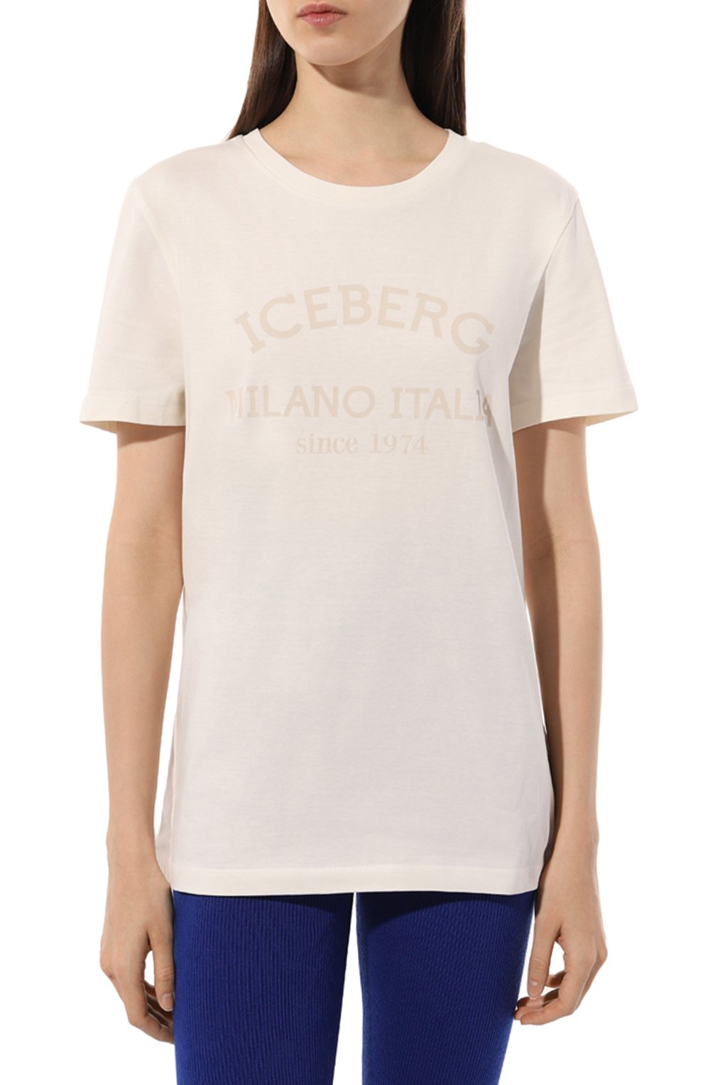 Хлопковая футболка ICEBERG, арт. F021/6321, фото 3