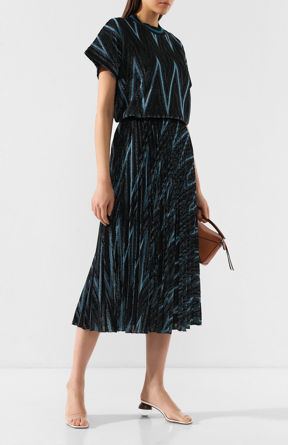 Топ из смеси вискозы и хлопка M MISSONI, арт. 2DJ00062/2J000W, фото 2