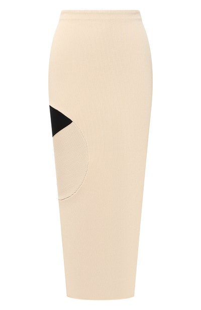 Женская юбка из вискозы OFF-WHITE, арт. 0WHL010F20KNI0016110