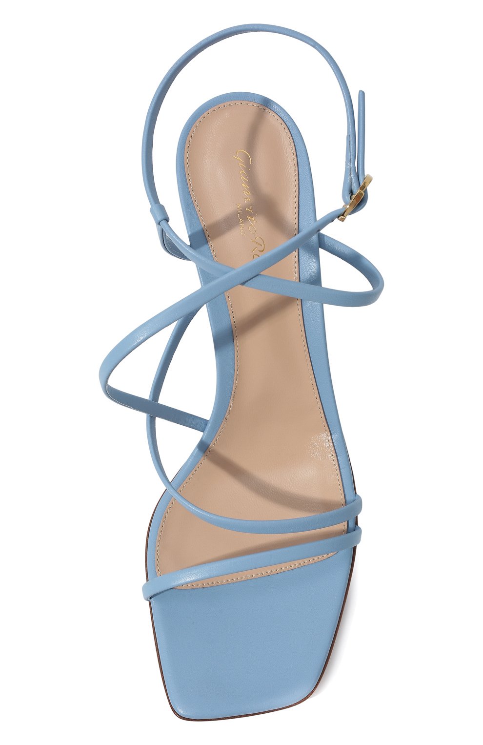 Кожаные босоножки manilla GIANVITO ROSSI, арт. G32063.70RIC.NAPSKYY, фото 6