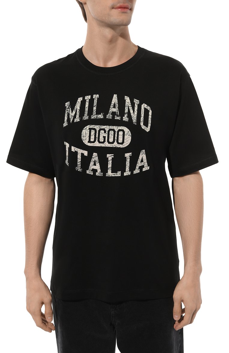 Хлопковая футболка DOLCE & GABBANA, арт. G8PN9T/G7NPV, фото 1