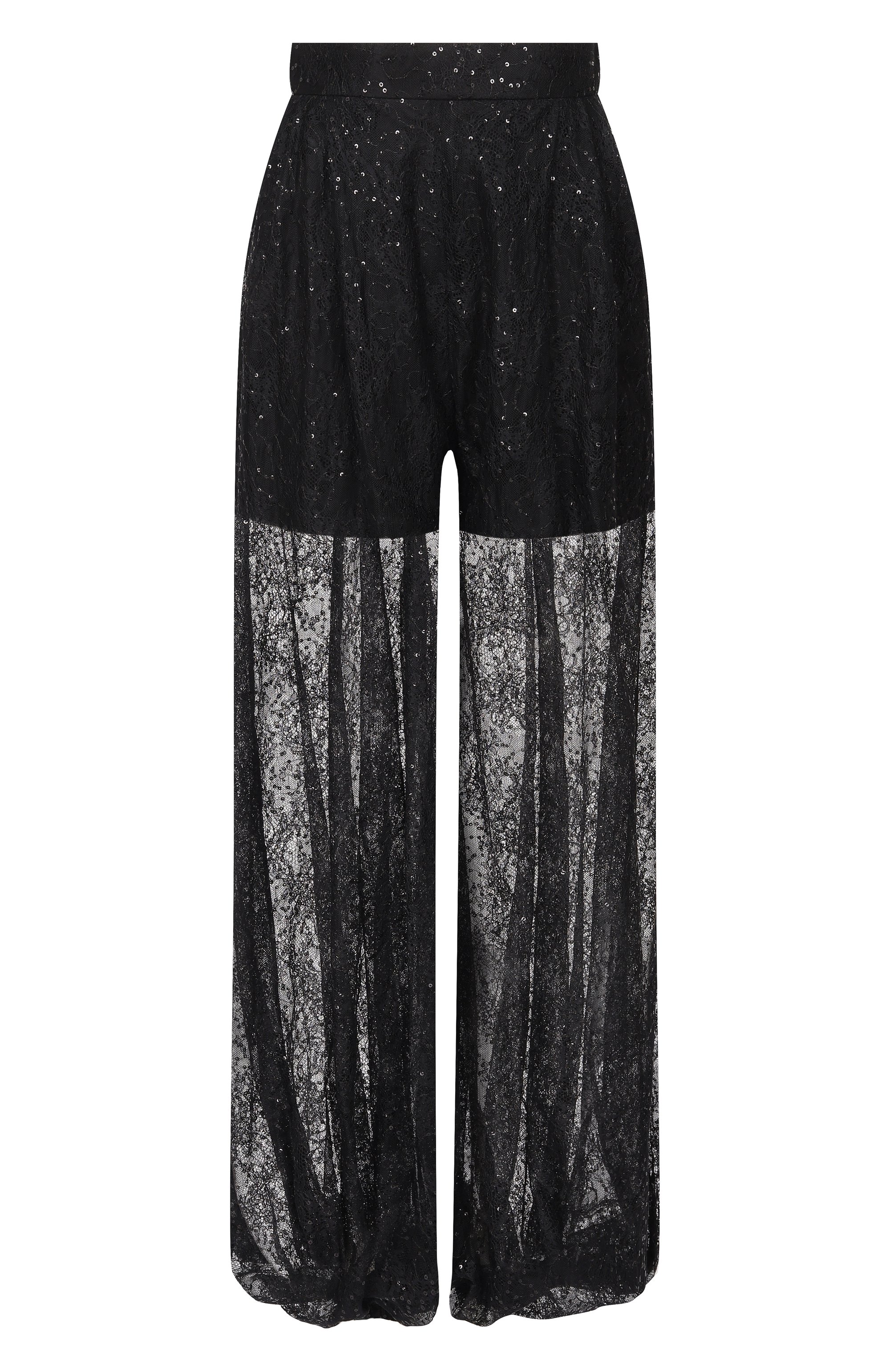 Брюки NINA RICCI черного цвета по цене 157500 руб., арт. 26PCPA022/PA0506, фото 1 Брюки NINA RICCI, арт. 26PCPA022/PA0506, фото 1