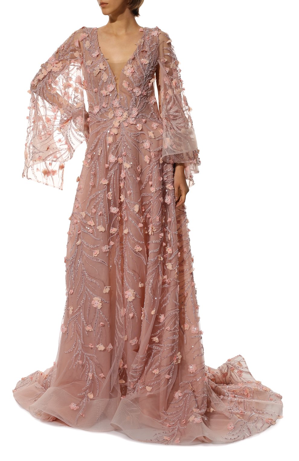 Платье SPERANZA COUTURE светло-розового цвета по цене 390000 руб., арт. SC011, фото 2 Платье SPERANZA COUTURE, арт. SC011, фото 2