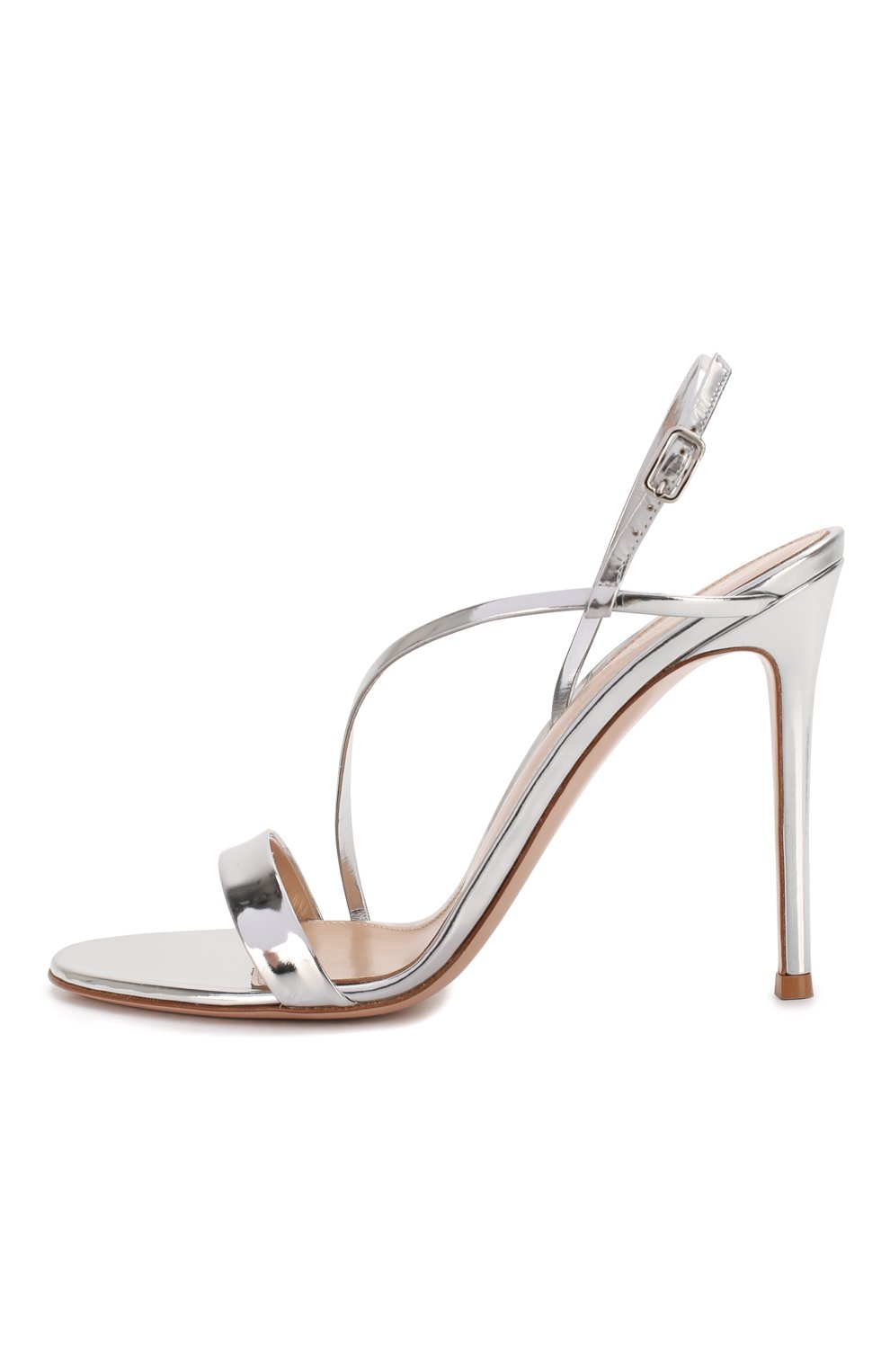 Кожаные босоножки manhattan GIANVITO ROSSI, арт. G30161.15RIC.METARGE, фото 3