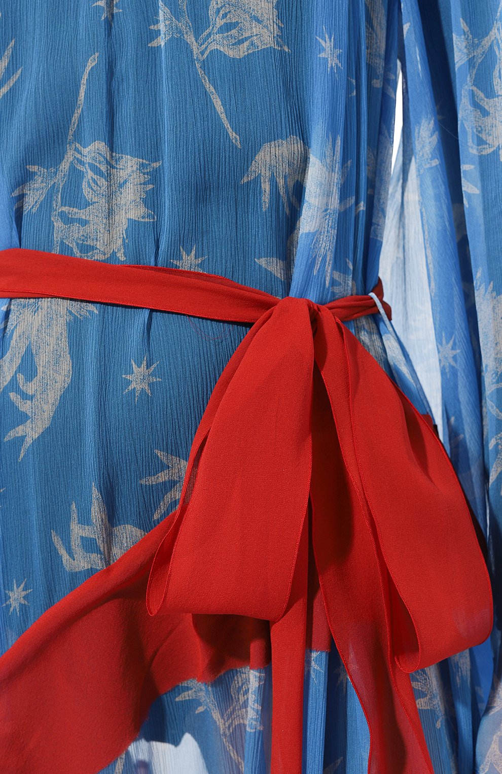 Шелковое платье ULYANA SERGEENKO синего цвета по цене 350000 руб., арт. ABL002SS23Morocco0321т23, фото 5 Шелковое платье ULYANA SERGEENKO, арт. ABL002SS23Morocco0321т23, фото 5