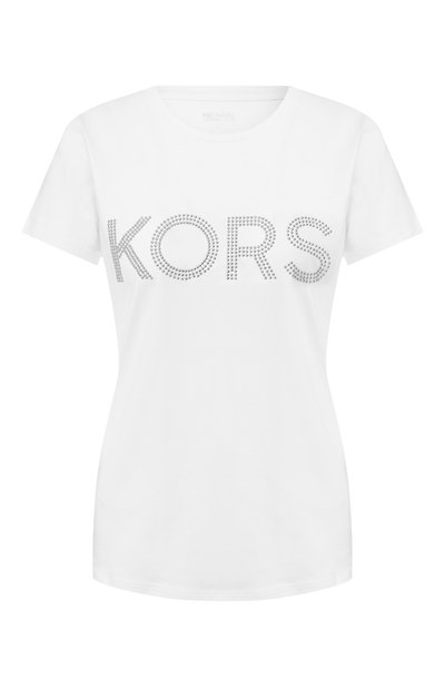 Хлопковая футболка MICHAEL MICHAEL KORS, арт. MH85M2Y97J, фото 1