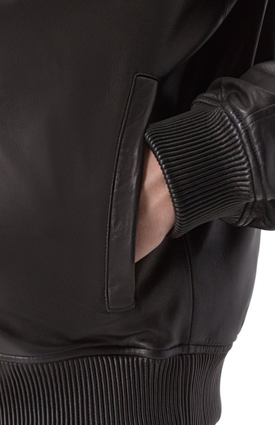 Кожаный бомбер MVST, арт. 54202, фото 5