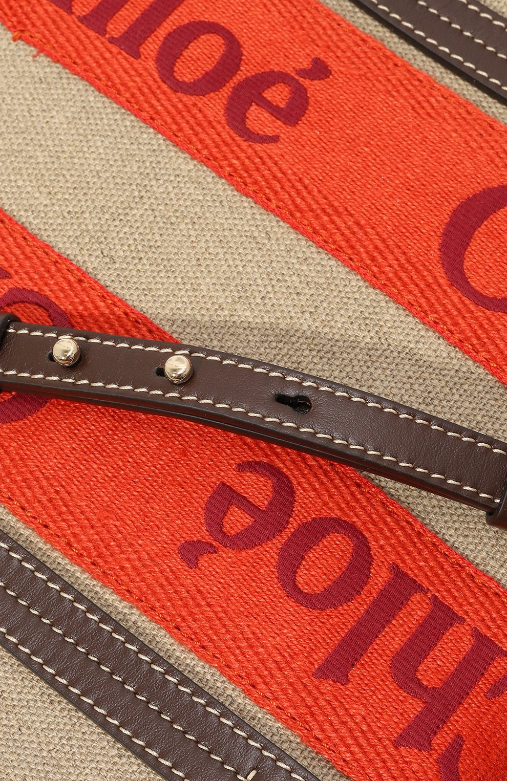 Сумка-тоут woody small CHLOÉ, арт. CHC23US397/K37, фото 3