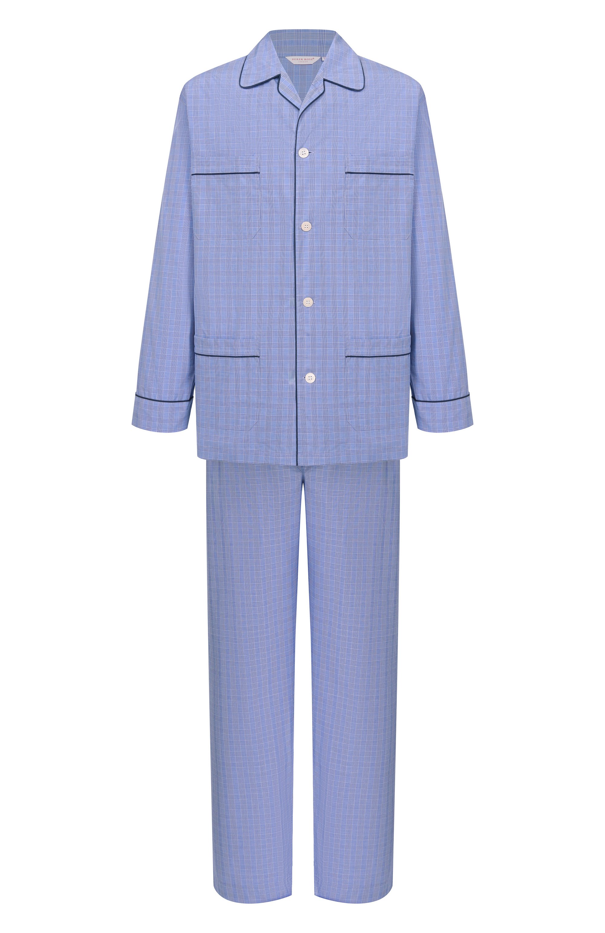 Хлопковая пижама DEREK ROSE, арт. 5005/FELS003, фото 1