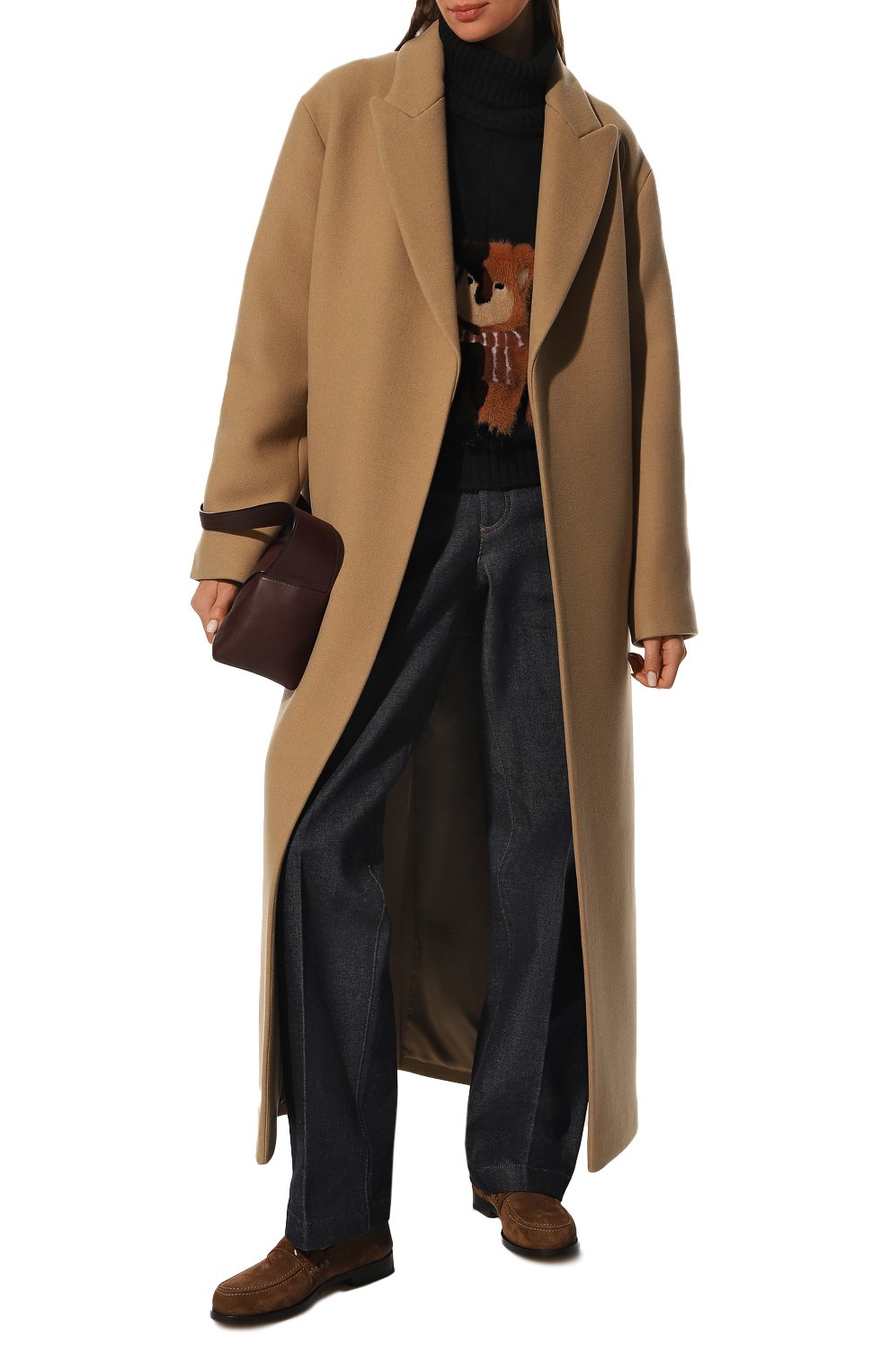 Шерстяной свитер с меховой отделкой COLOR TEMPERATURE, арт. М-1/511, фото 2