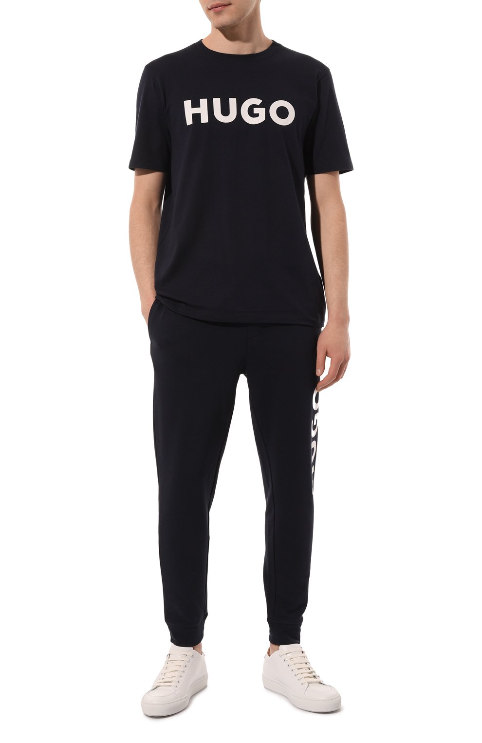 Хлопковые джоггеры HUGO, арт. 50473211, фото 2