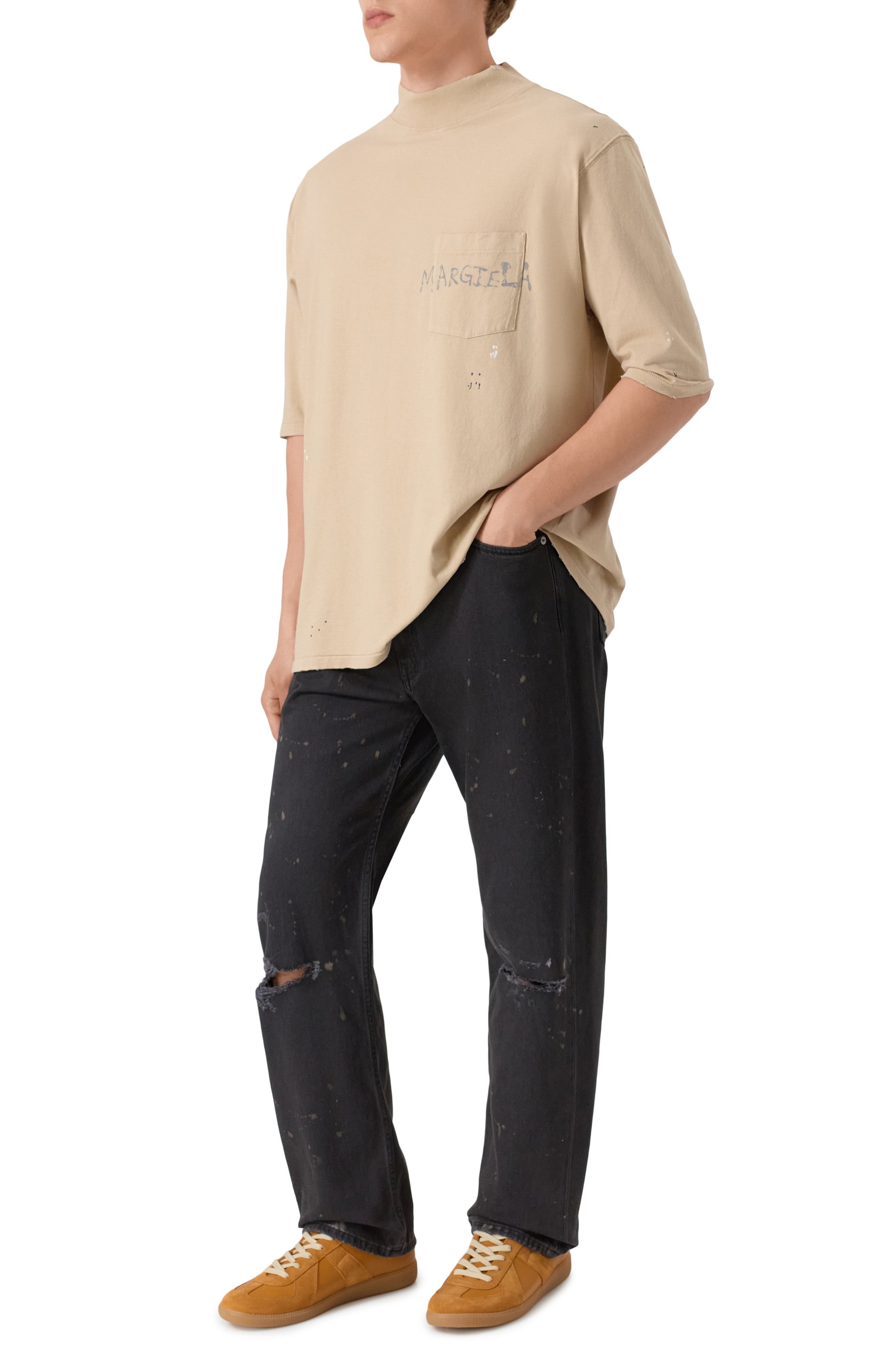 Хлопковая футболка MAISON MARGIELA, арт. S50GC0714/S24567, фото 2