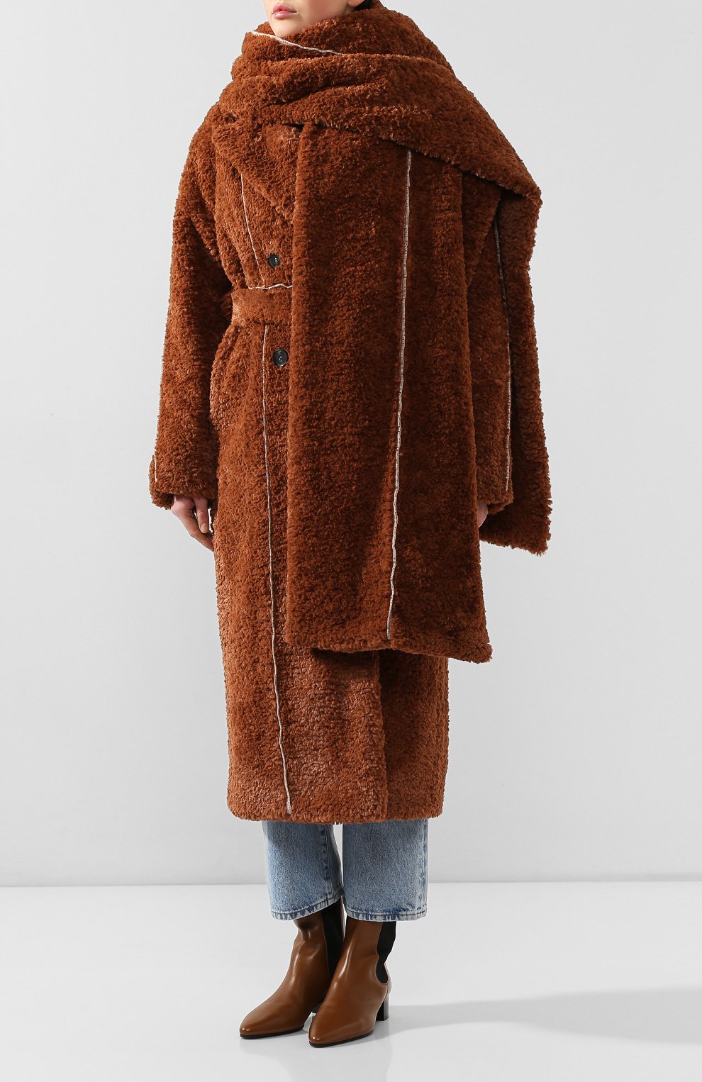 Шуба из экомеха RUBAN, арт. RРW19/20 - 48.1.16.16, фото 6