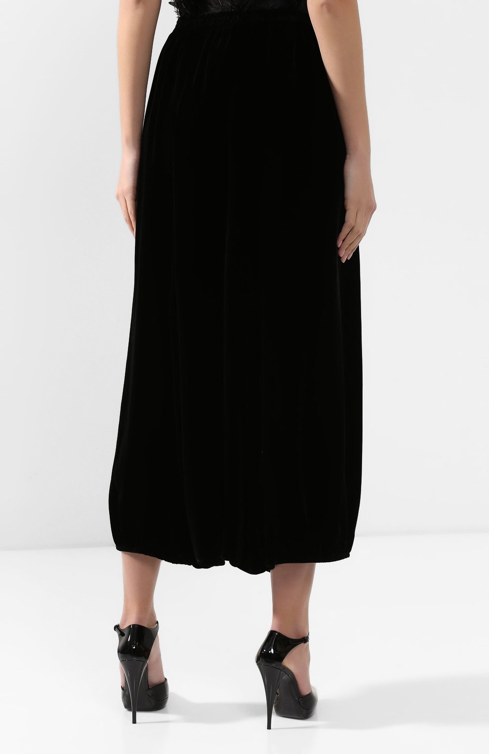 Брюки из смеси вискозы и шелка GIORGIO ARMANI, арт. 9WHPP09B/T01FD, фото 4