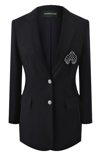 Женский жакет из шерсти и вискозы AKHMADULLINA, арт. 1124.2JT905/W417